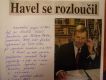 Vclav Havel odchz.
